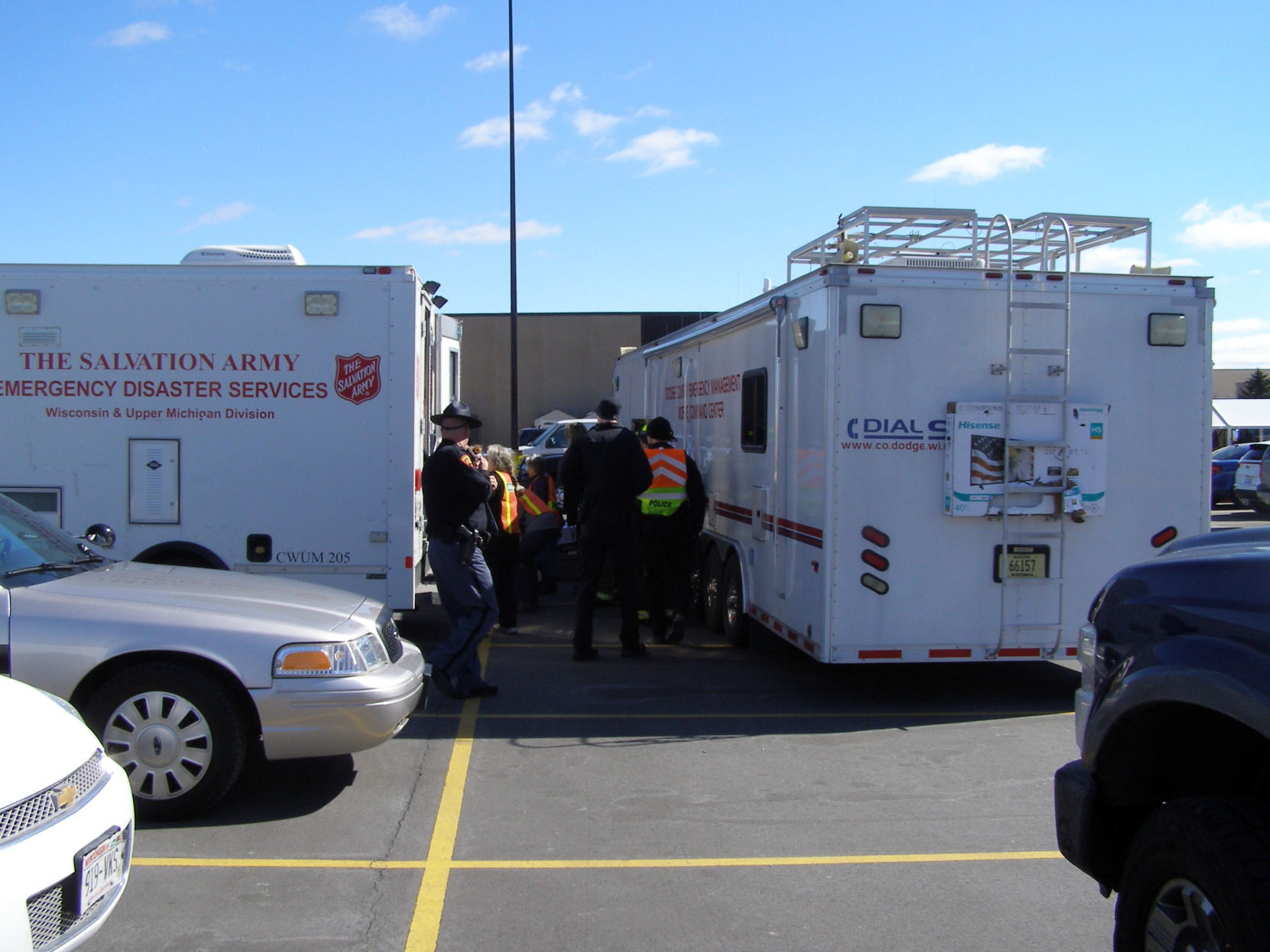 Investigation photos from 109 Knaup Drive explosion